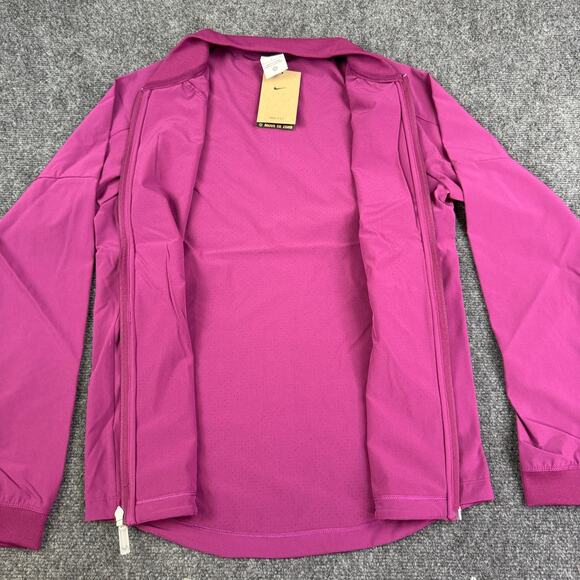 Nike Court Dri-Fit Rafa Nadal Men's Size S Full Zip Jacket Sangria Tennis NWT - Picture 5 of 9